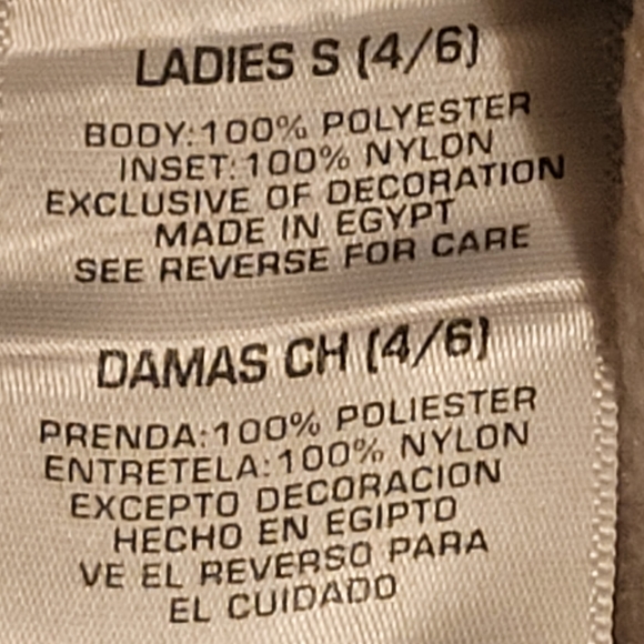 Athletics Work Women's Winter Jacket Size Small Cream and Brown Long Sleeves - Picture 5 of 13